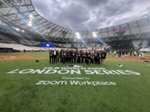 United Kingdom 13 London Stadium team on field